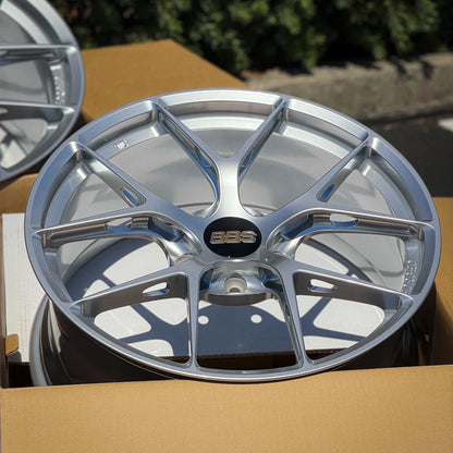 BBS FI-R 20x9 +48, 20x11.5 +46 5x130 Diamond Silver (SET)