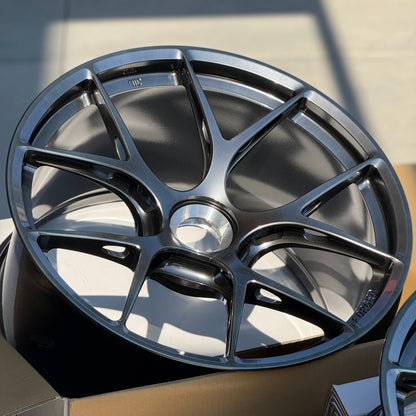 BBS FI-R 20x9.5 +50, 21x12.5 +48 CL Diamond Black (SET)