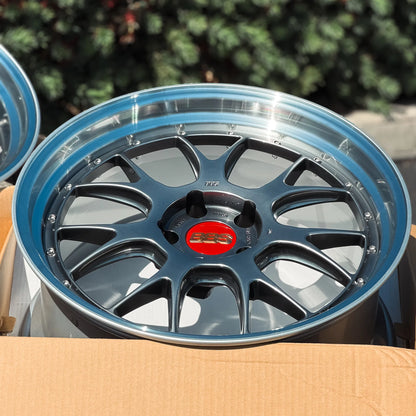 BBS LM-R 20x9.5 +23, 20x11 +40 5x120 Diamond Black (SET)