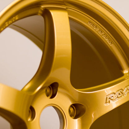 Gram Lights 57CR 17x9 +38 5x114.3 E8 Gold