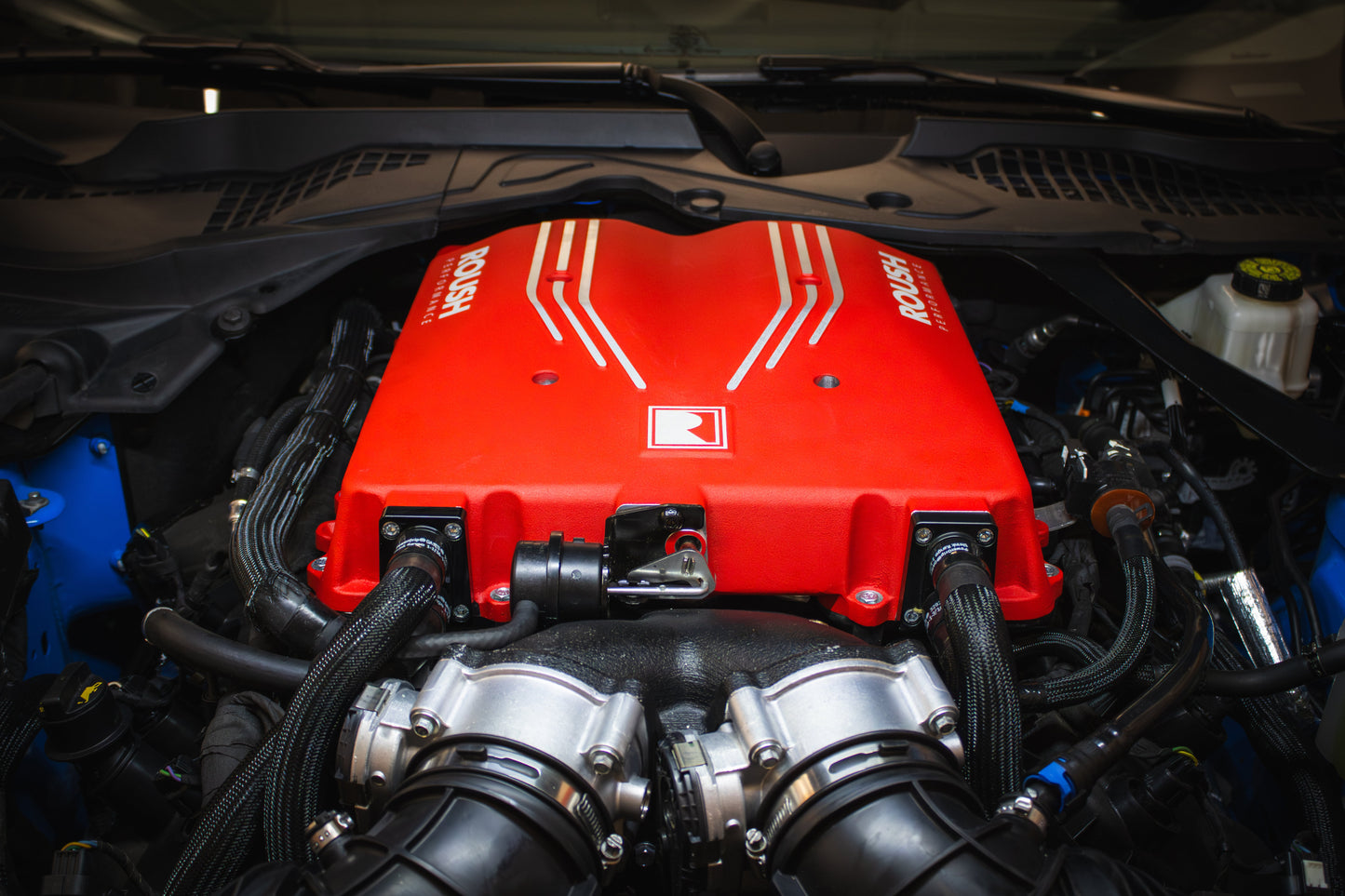 Roush 2024 Ford Mustang GT / Dark Horse 5.0L Phase 2 Supercharger Kit