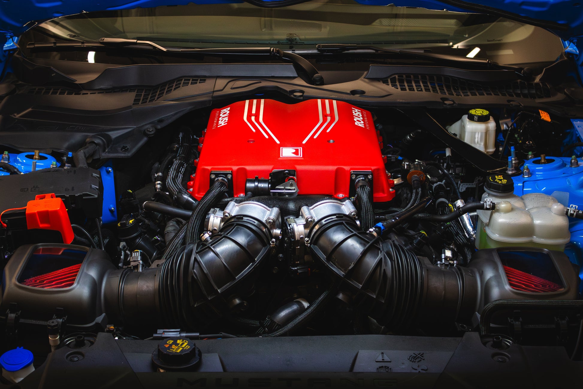 Roush 2024 Ford Mustang GT / Dark Horse 5.0L Phase 2 Supercharger Kit