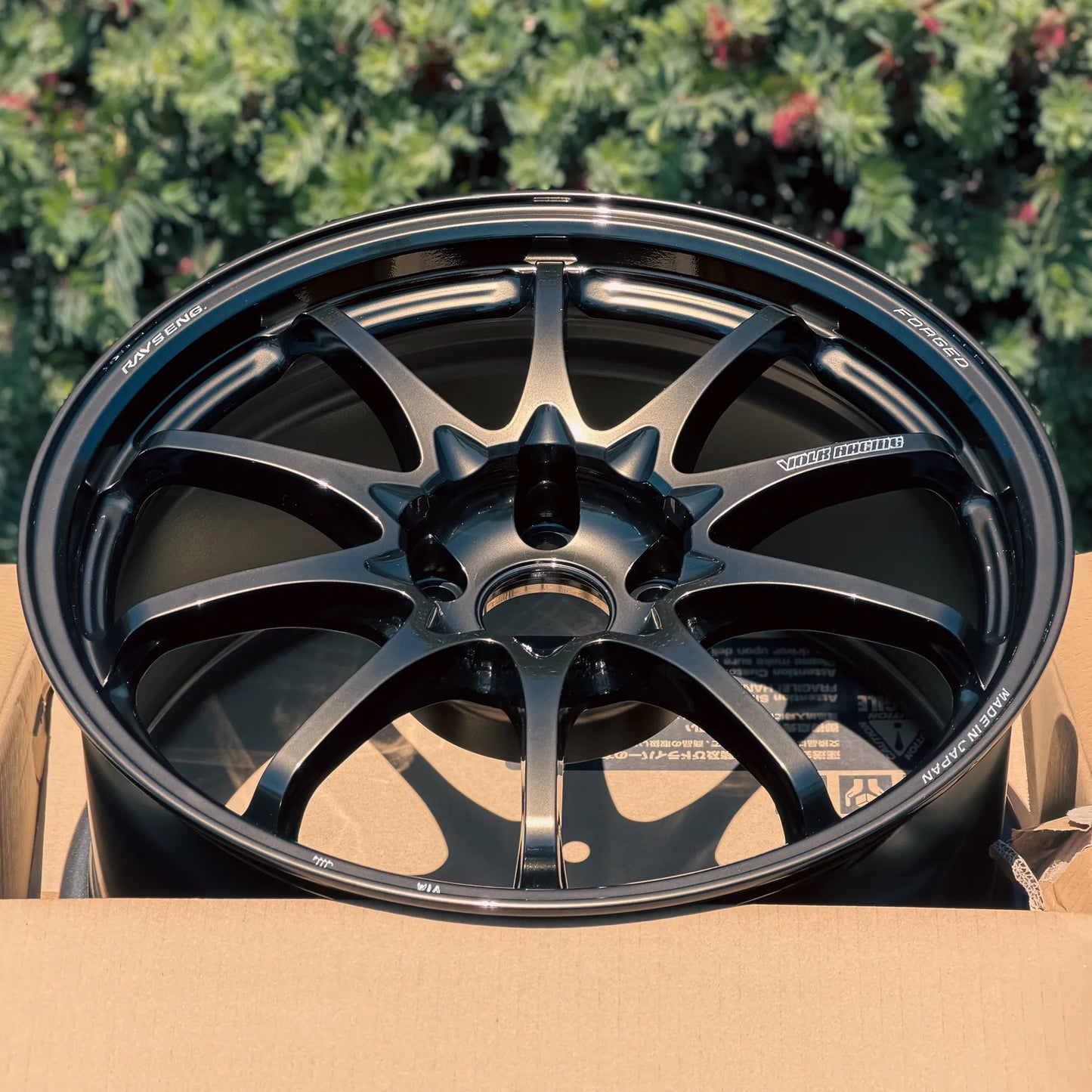 Volk Racing CE28N-Plus 18x9.5 +45 5x114.3 Shining Bronze Metal (SET)