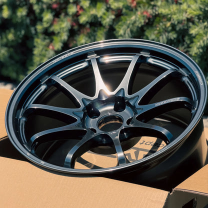 Volk Racing CE28N-Plus 18x9.5 +22 5x114.3 Shining Black Metal (SET)