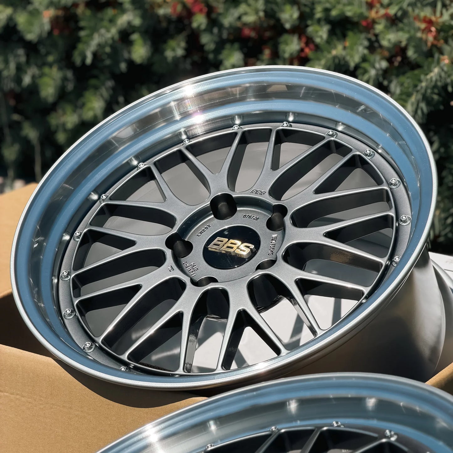 BBS LM 19x8.5 +50, 19x11 +50 5x130 Diamond Black (SET)