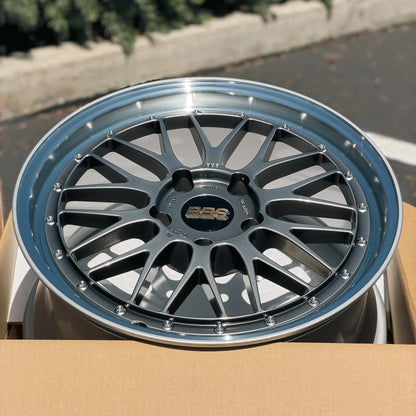 BBS LM 19x8.5 +50, 19x11 +50 5x130 Diamond Black (SET)
