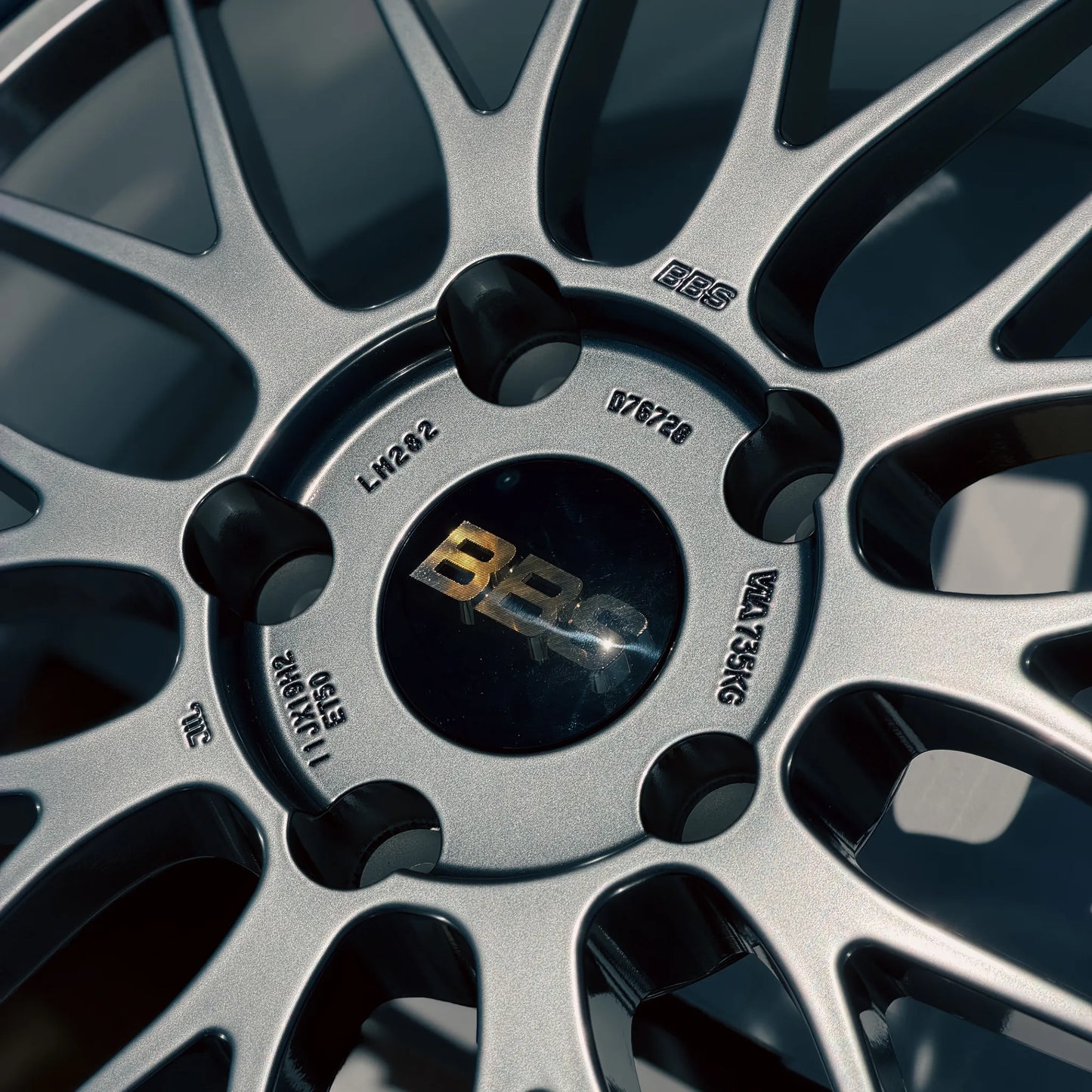BBS LM 19x8.5 +50, 19x11 +50 5x130 Diamond Black (SET)