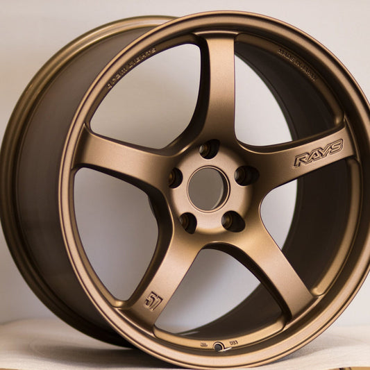 Gram Lights 57CR 18x9.5 +38 5x100 Bronze 2 (SET)