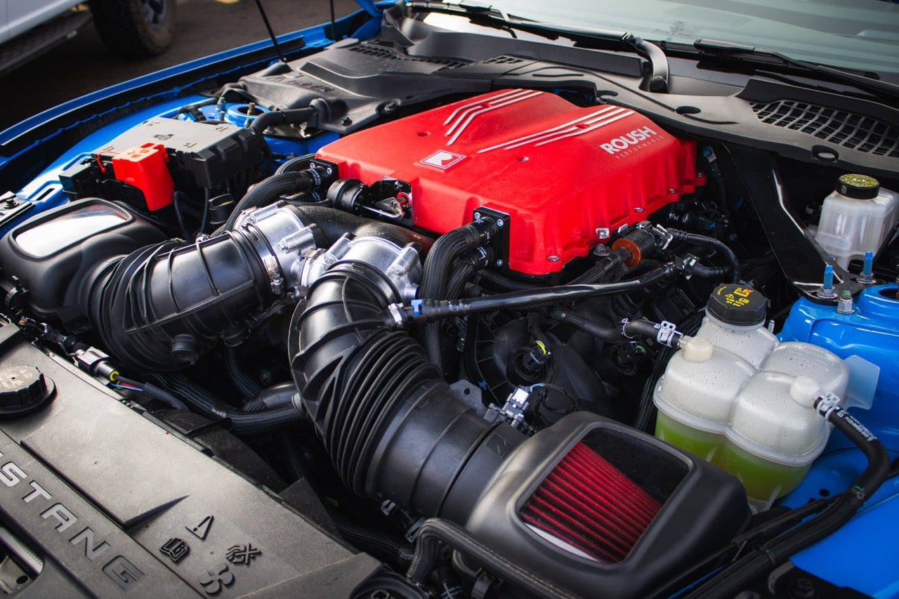 Roush 2024+ Ford Mustang GT / Dark Horse 5.0L Phase 1 Supercharger
