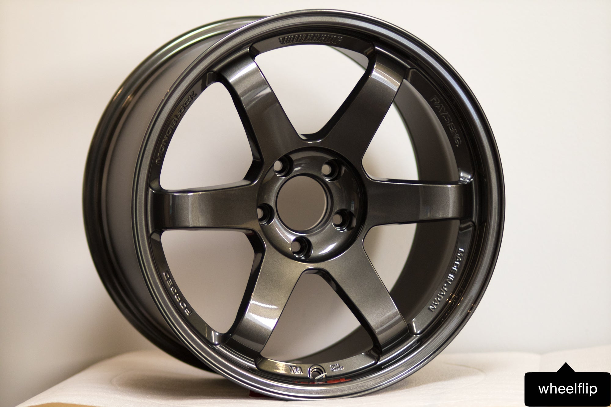 Volk Racing TE37SL 18x10 +40 5x114.3 Diamond Black (SET) – WheelFlip