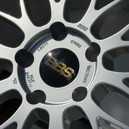 BBS LM 18x8.5 +56, 18x11 +56 5x130 Diamond Silver (SET)