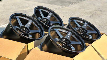 Advan GT Beyond 20x10 +30, 20x12 +20 5x114.3 Racing Titanium Black (SET)