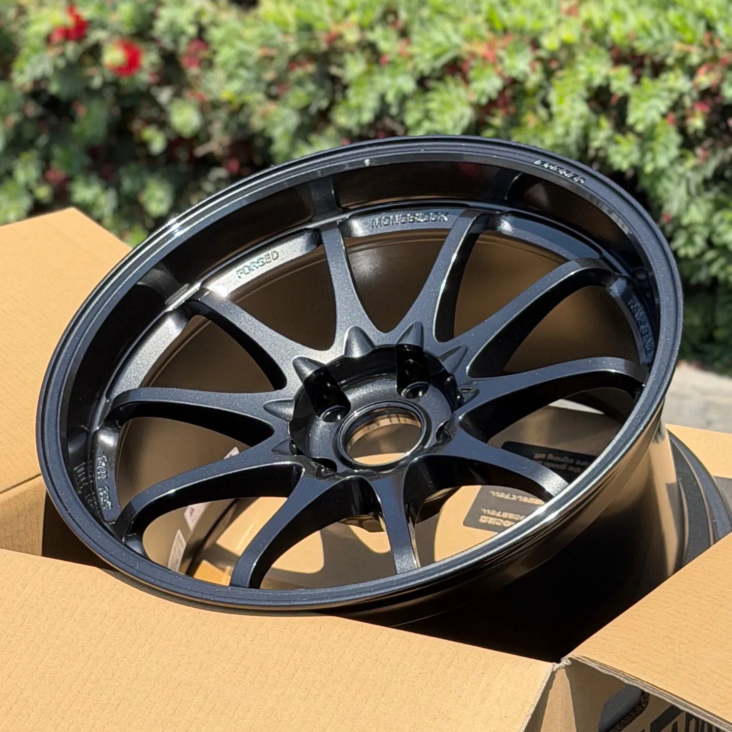 Volk Racing CE28 Club Racer II Black Edition 18x10.5 +22 5x114.3 Diamond Dark Gunmetal (SET)