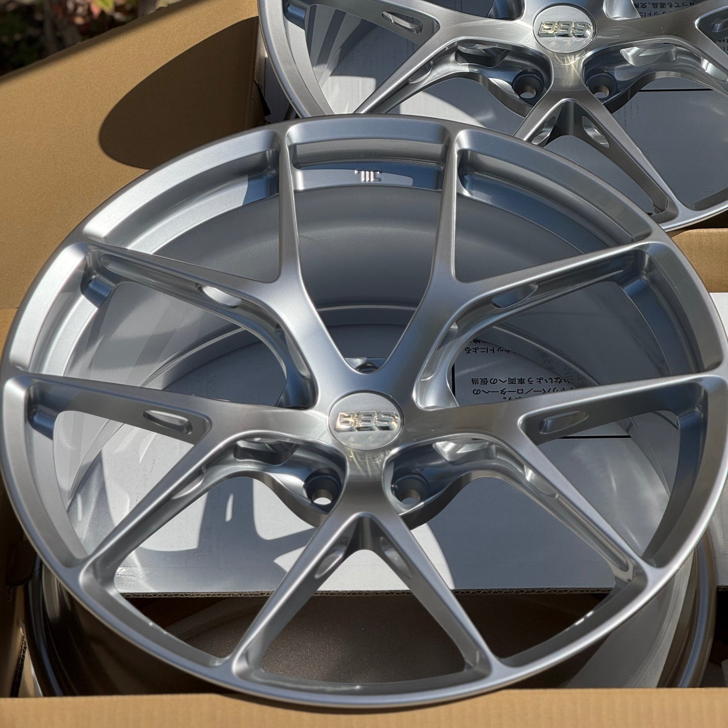 BBS FI-R 20x9 +35, 20x11.5 +40 5x112 Diamond Silver (SET)