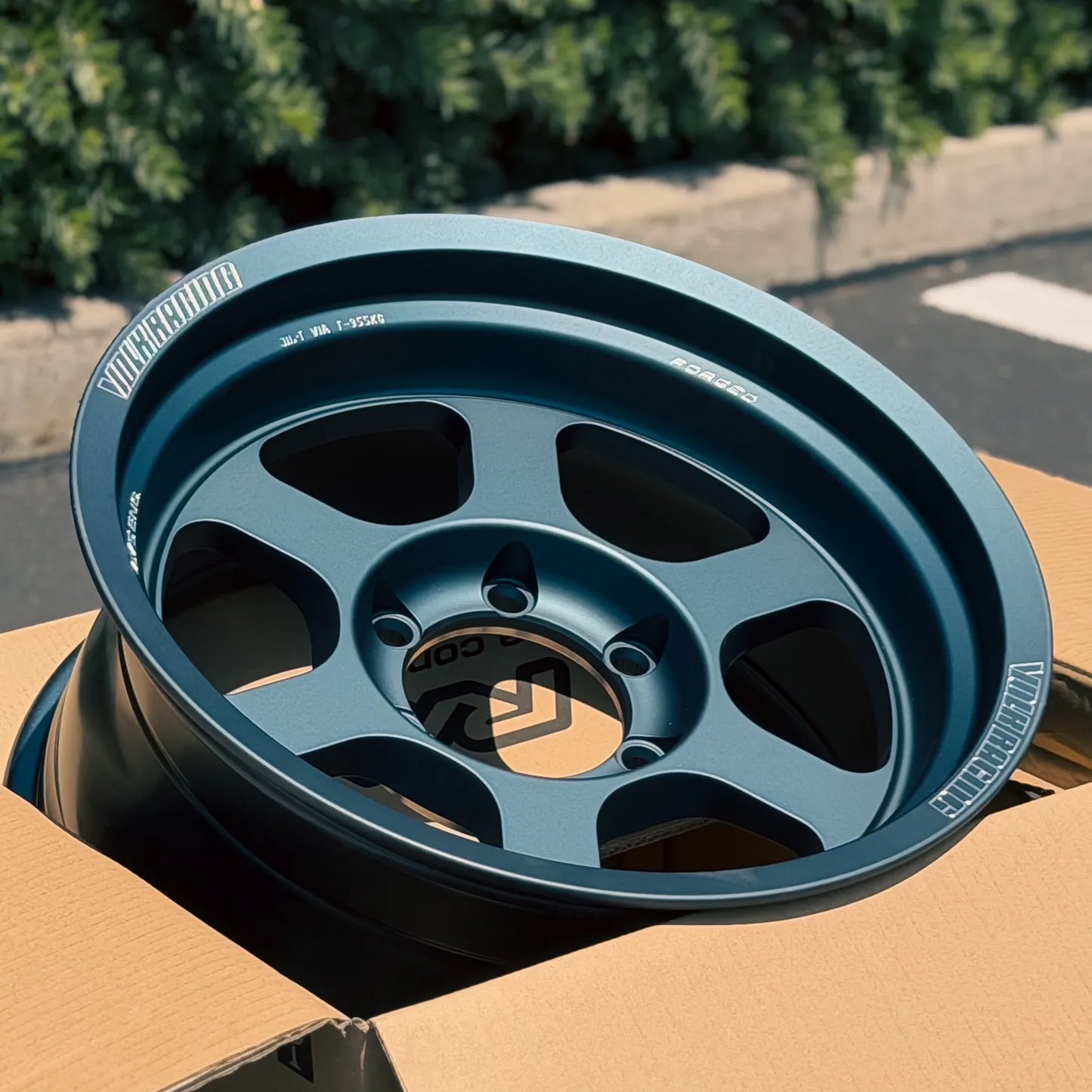 Volk Racing TE37XT M-Spec 17x8.5 -10 6x139.7 Matte Blue Gunmetal (SET)