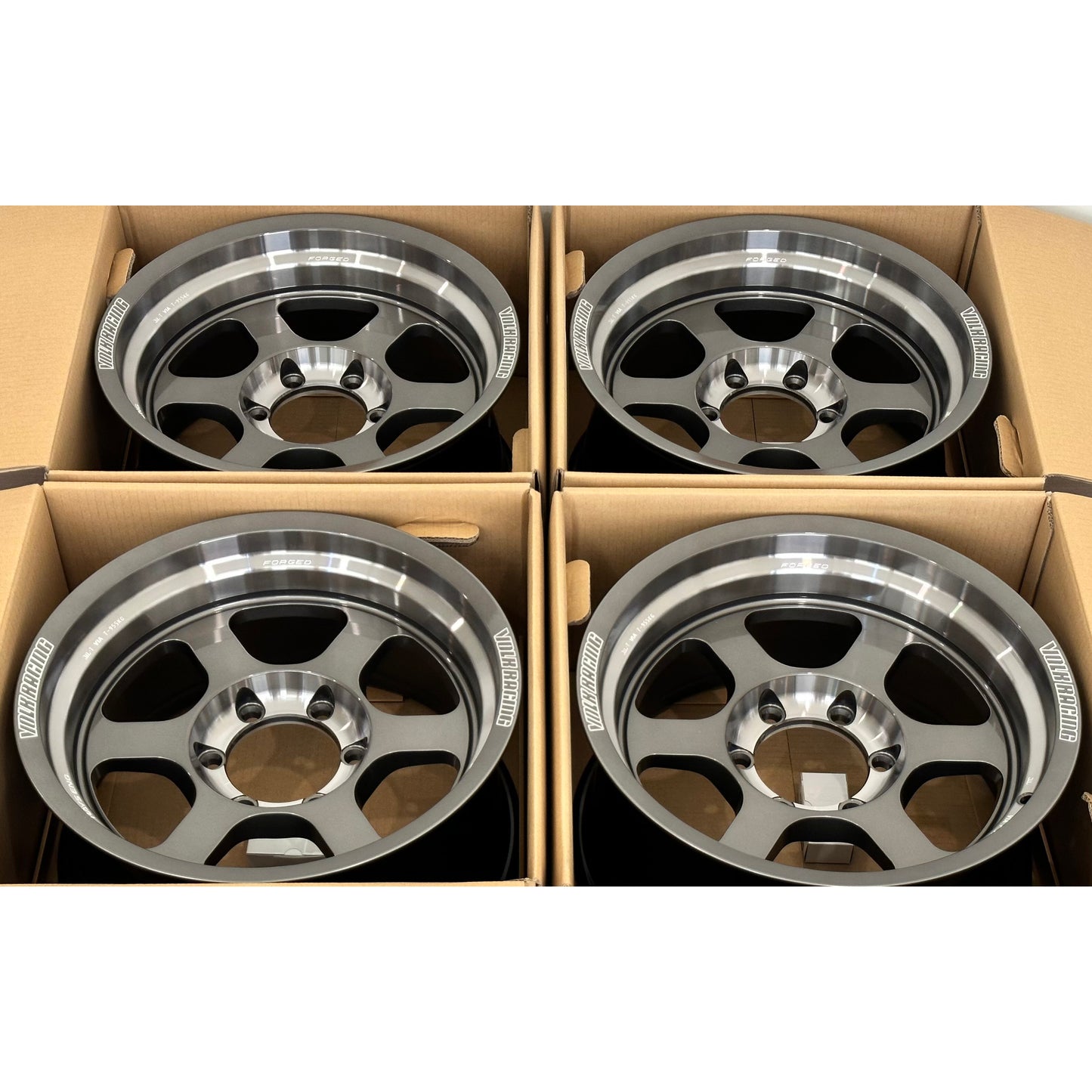 Volk Racing TE37XT SL M-Spec 17x8.5 -10 6x139.7 Pressed Graphite (SET)