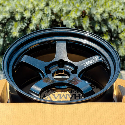 Advan GT Beyond-R 18x10 +40 5x120 Racing Titanium Black (SET)
