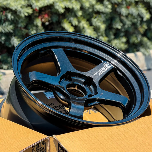 Advan GT Beyond-R 18x10 +40 5x120 Racing Titanium Black (SET)