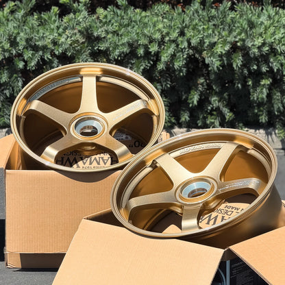 Advan GT 20x9.5 +45, 20x12 +44 CL Racing Brass Gold (SET)