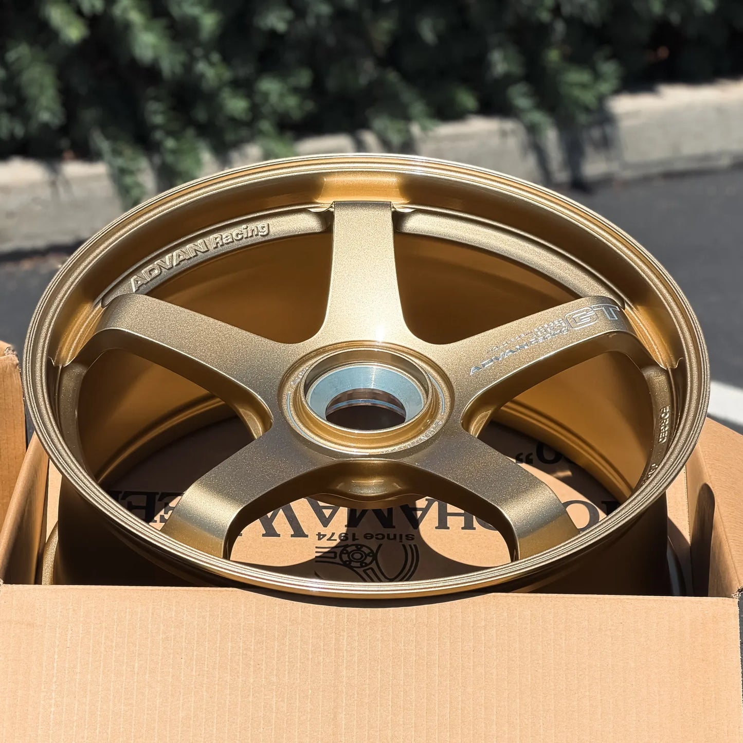 Advan GT 20x9.5 +45, 20x12 +44 CL Racing Brass Gold (SET)