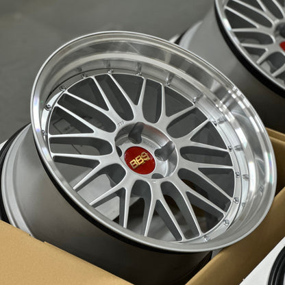 BBS LM 20x10 +30, 20x11 +10 5x114.3 Diamond Silver (SET)