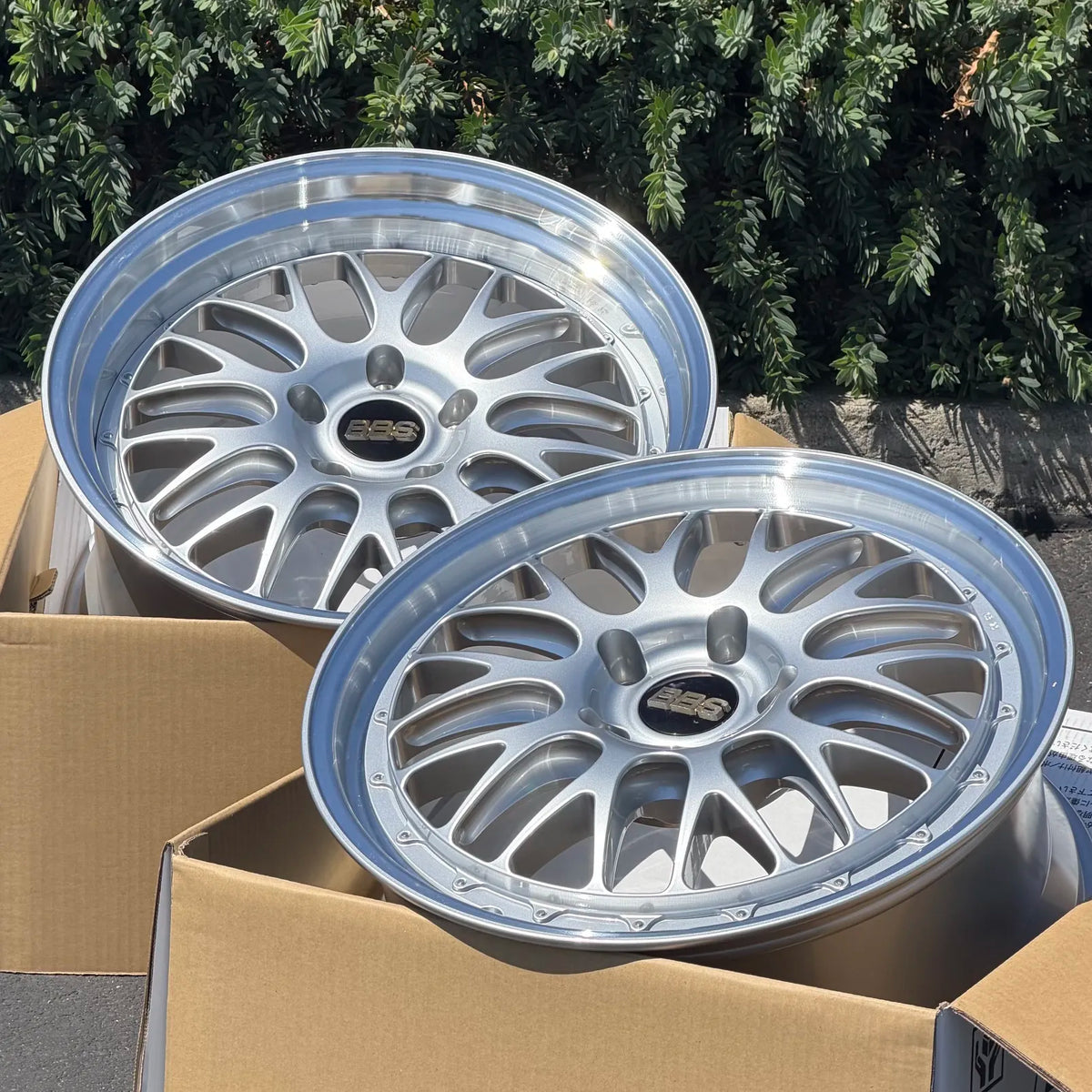 BBS RT88 20x8.5 +57, 20x11 +47 5x130 Silver (SET)