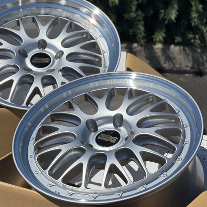 BBS RT88 20x8.5 +57, 20x11 +47 5x130 Silver (SET)