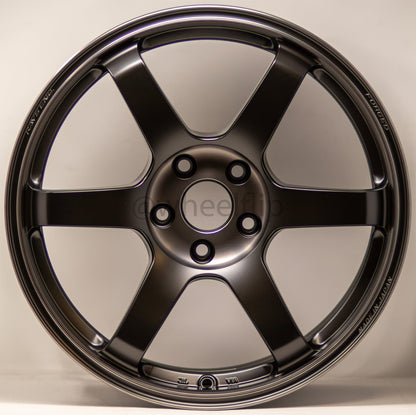 Volk Racing TE37 Saga SL M-Spec 18x9.5 +38 5x120 Pressed Black (SET)