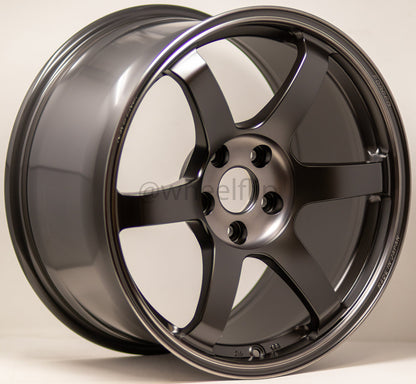 Volk Racing TE37 Saga SL M-Spec 18x9.5 +38 5x120 Pressed Black (SET)