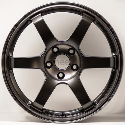 Volk Racing TE37 Saga SL M-Spec 18x9.5 +39 5x114.3 Pressed Black (SET)