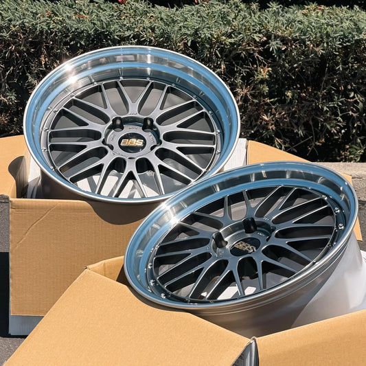 BBS LM 20x9 +42, 20x12 +50 5x130 Diamond Black (SET)