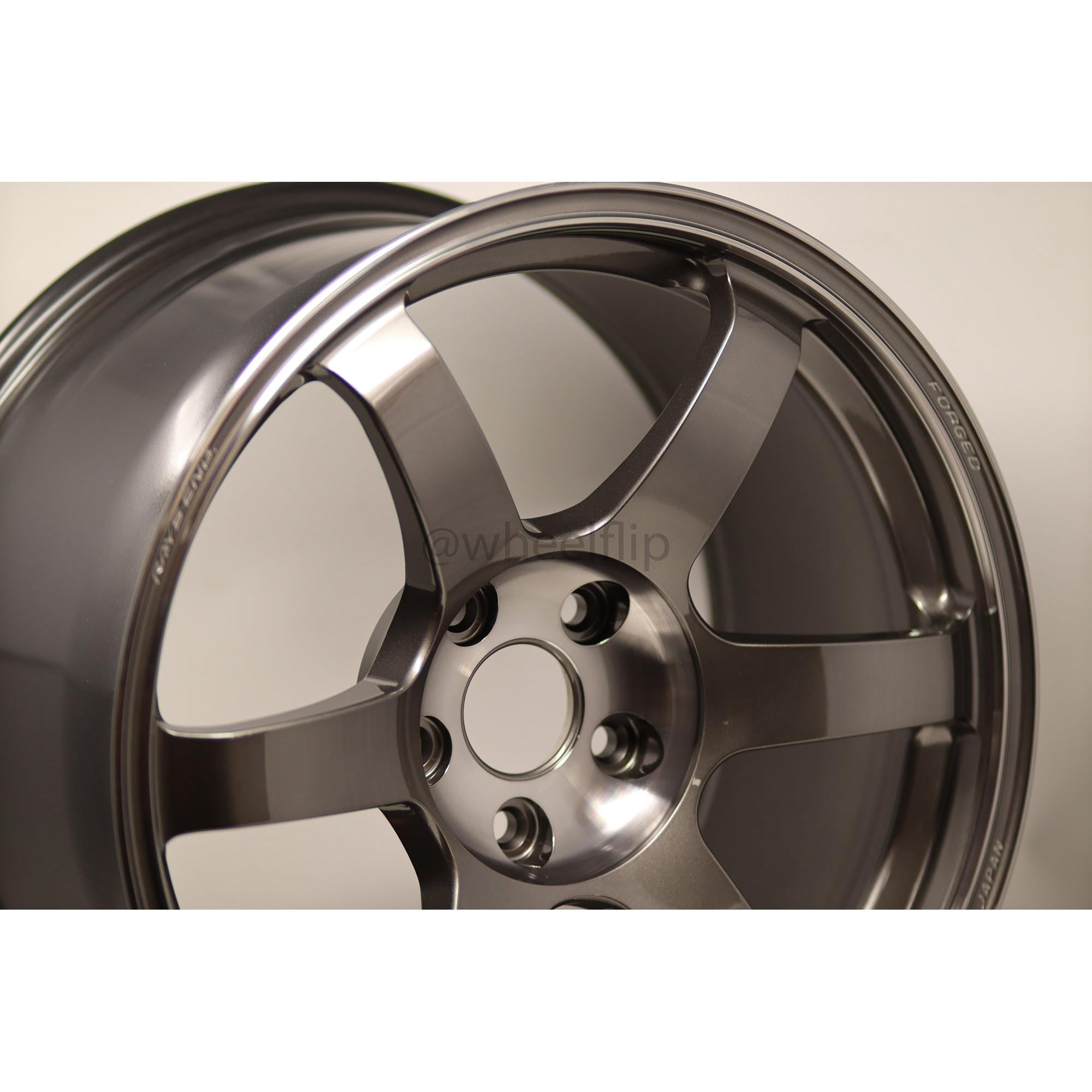 Volk Racing TE37 Saga SL 18x9.5 +38 5x120 Pressed Graphite