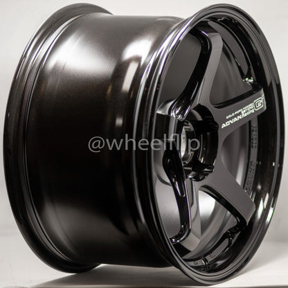 Advan GT Beyond 18x9.5 +38 5x114.3 Titanium Black (SET)