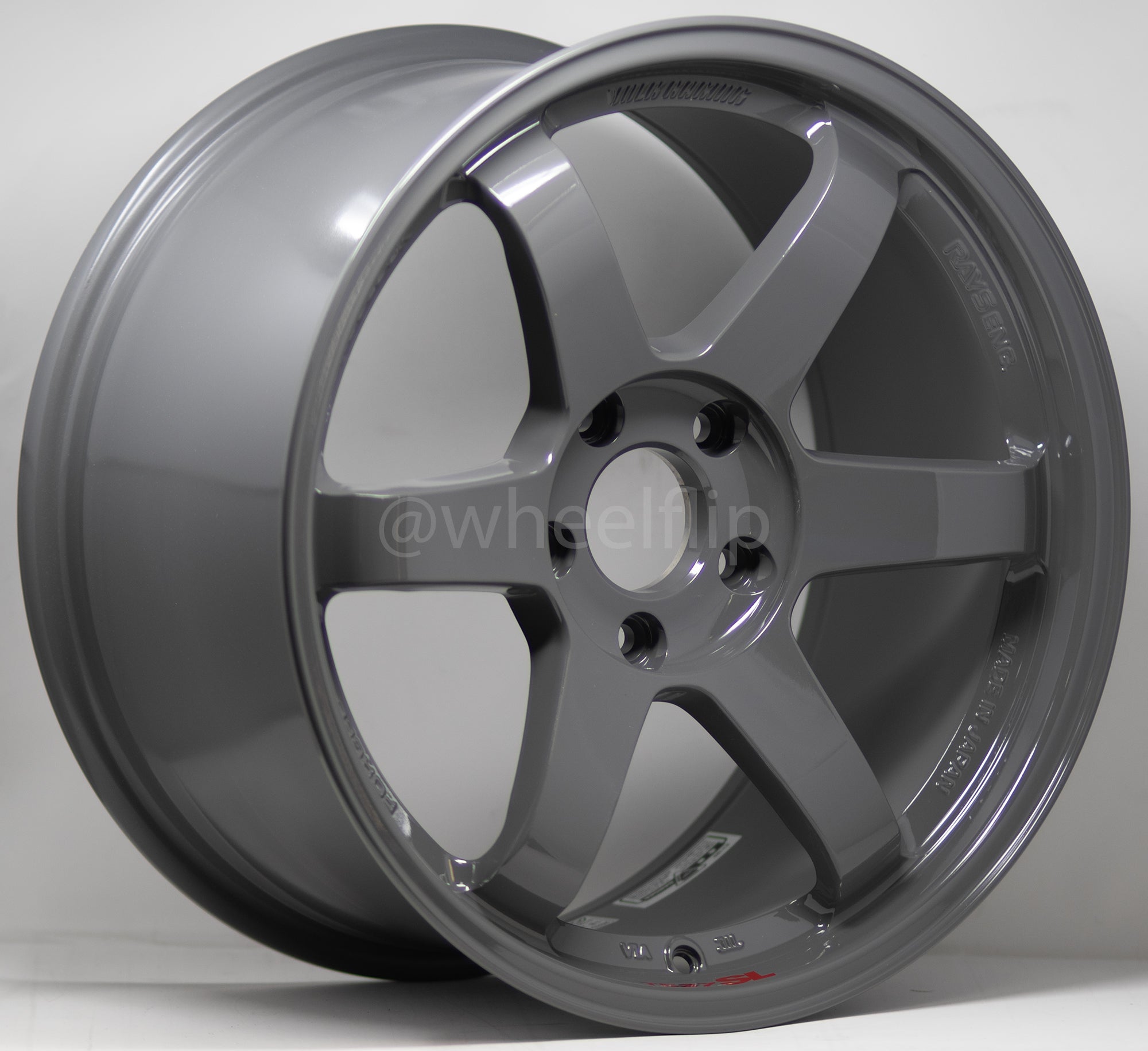 Volk Racing TE37SL 18x9.5 +38 5x120 Arms Gray (SET) – WheelFlip