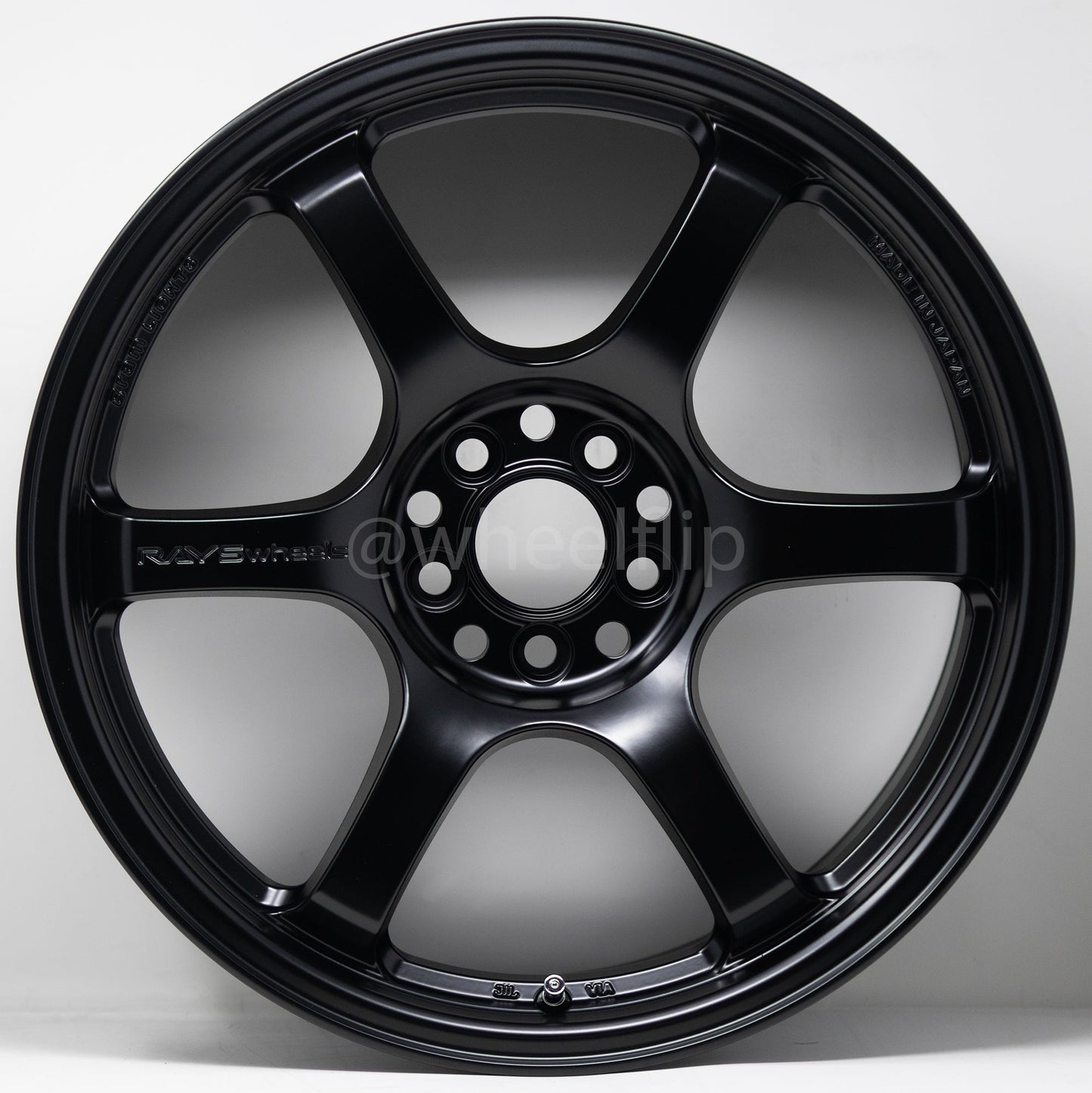 Gram Lights 57DR 17x9 +12 5x114.3 Semi Gloss Black