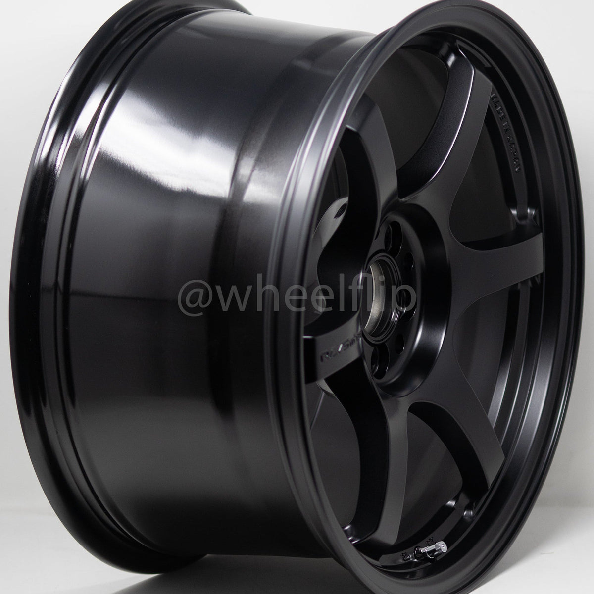 Gram Lights 57DR 17x9 +22 5x114.3 Semi Gloss Black