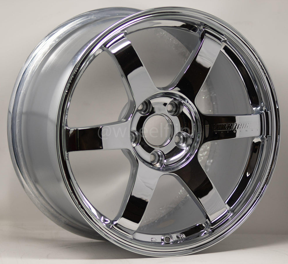 Volk Racing TE37 Saga S-Plus 18x9.5 +43 5x100 Dash White (SET) main image 0