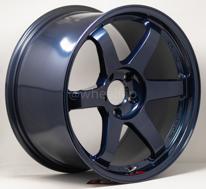 Volk Racing TE37SL 18x10 +40 5x114.3 Mag Blue (SET)