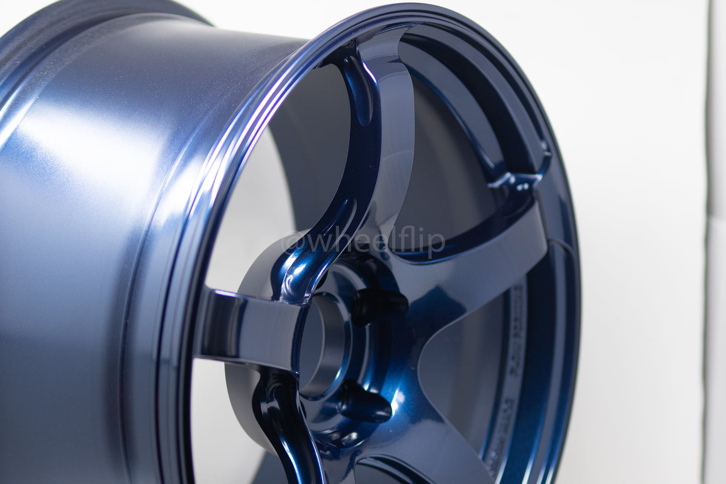 Advan TC4 18x9.5 +38 5x114.3 Racing Indigo Blue (SET)