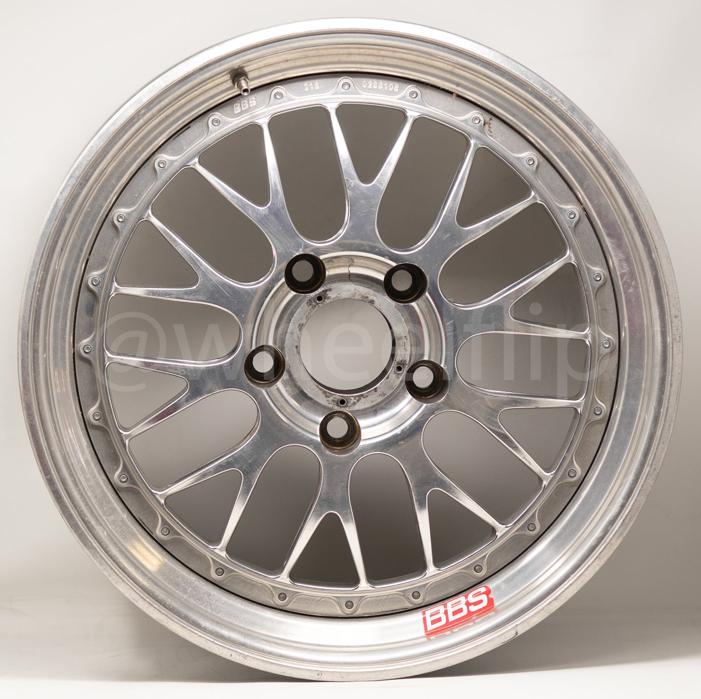 BBS E88 18x9 +43, 18x11.5 +57 5x130 Polished (PRE-OWNED)