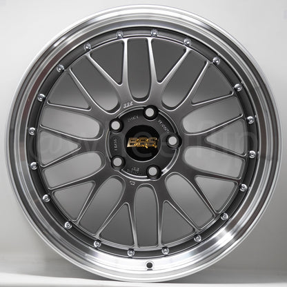 BBS LM 19x9.5 +22, 19x11 +37 5x120 Diamond Black (SET)