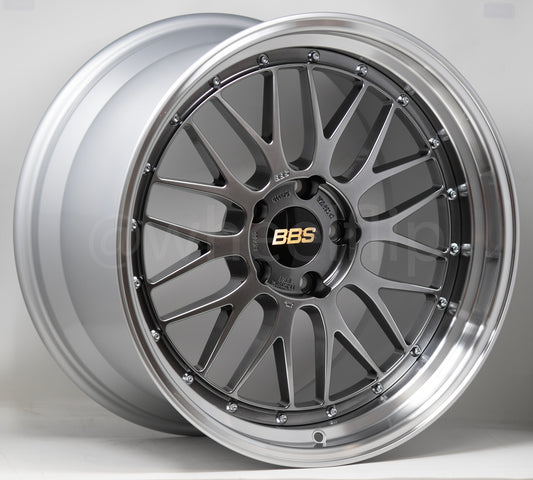 BBS LM 19x9.5 +22, 19x11 +37 5x120 Diamond Black (SET)