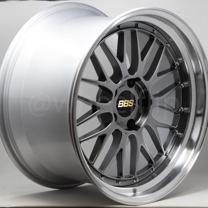 BBS LM 19x9.5 +22, 19x11 +37 5x120 Diamond Black (SET)