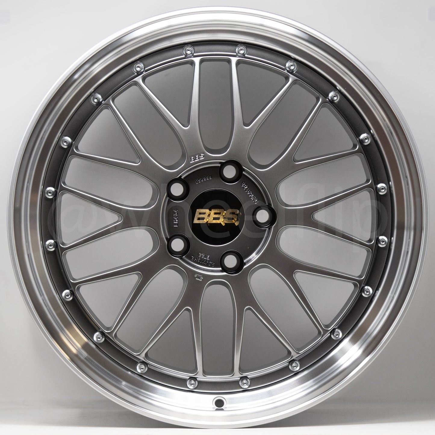 BBS LM 19x9.5 +22, 19x11 +37 5x120 Diamond Black (SET)