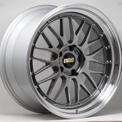 BBS LM 19x9.5 +22, 19x11 +37 5x120 Diamond Black (SET)