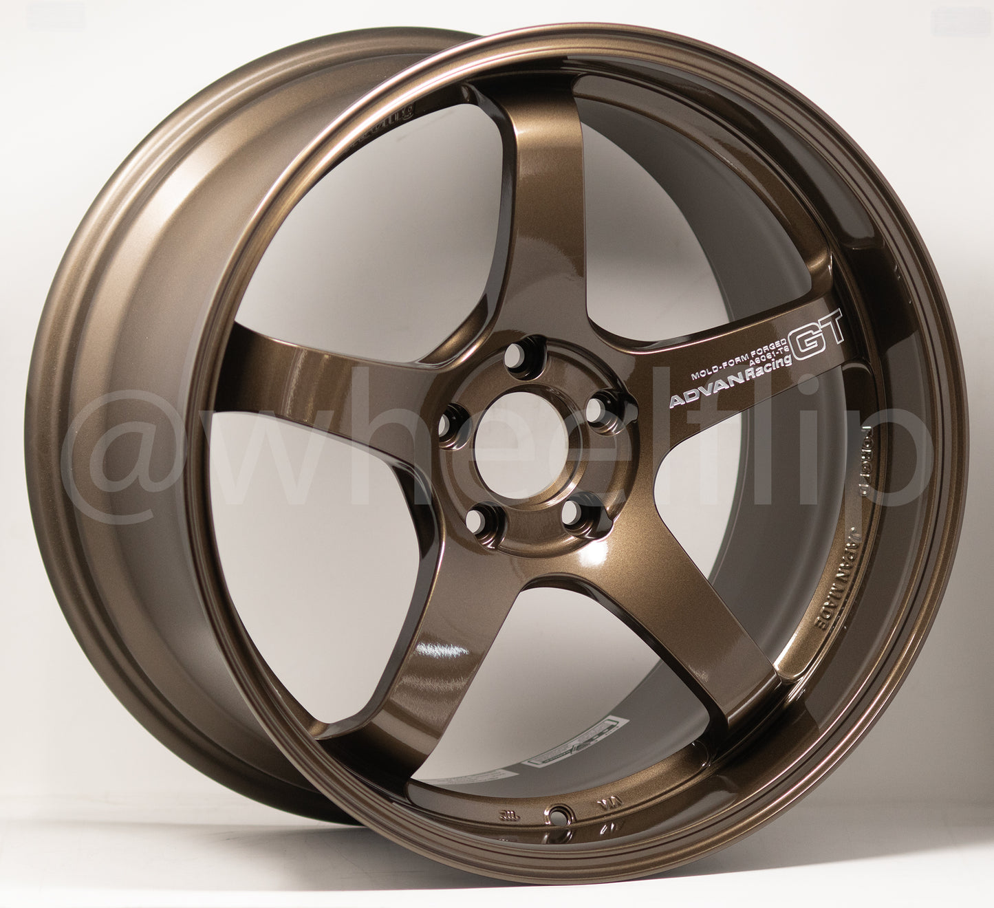 Advan GT Premium 19x9.5 +22, 19x10.5 +32 5x112 Racing Umber Bronze (SET)