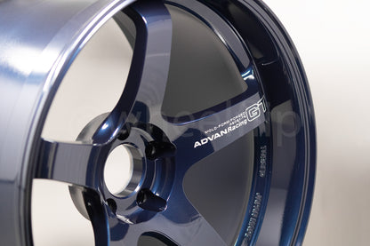 Advan GT Premium 20x10 +35, 20x12 +20 5x114.3 Racing Titanium Blue (SET)