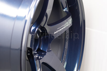 Advan GT Premium 20x10 +35, 20x12 +20 5x114.3 Racing Titanium Blue (SET)