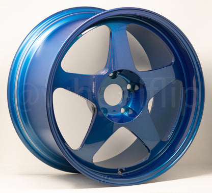 Desmond Regamaster EVO II 18x10 +25 5x120 Gloss Deep Sea Blue (SET)