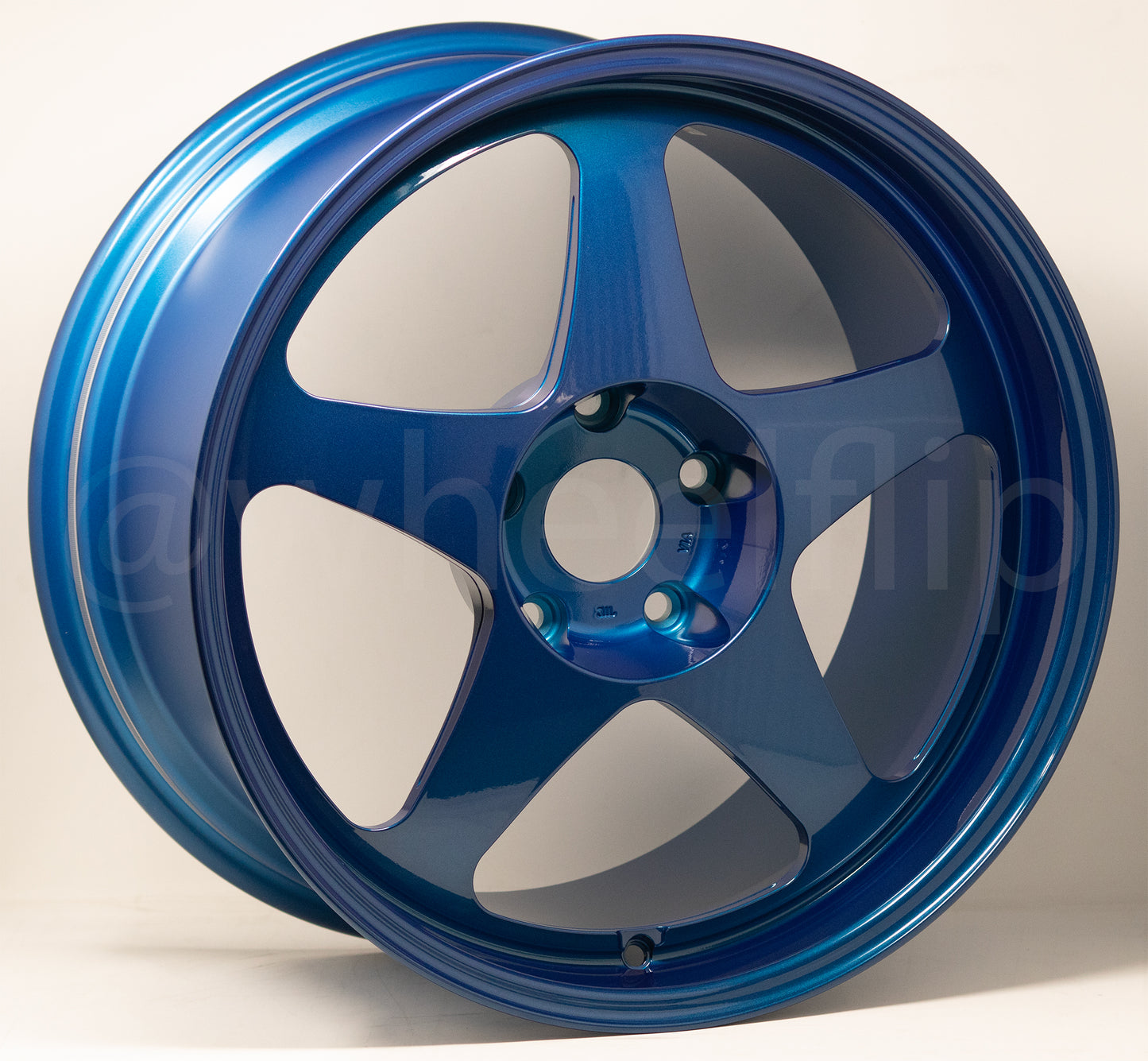 Desmond Regamaster EVO II 18x10 +25 5x120 Gloss Deep Sea Blue (SET)